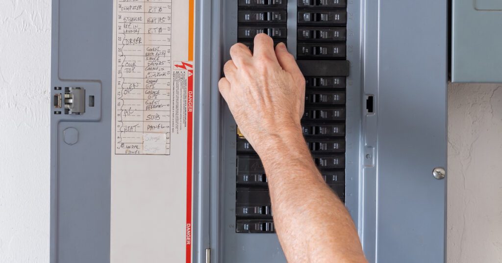 check-ac-circuit-breaker-panel